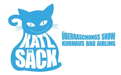 Abo-Katze-im-Sack-Bad-Aibling.jpg Katz im Sack Logo, Text Überraschungsshow Bad Aibling.