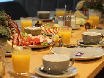 Frühstück im Café Wilma im Modehaus Schlüter