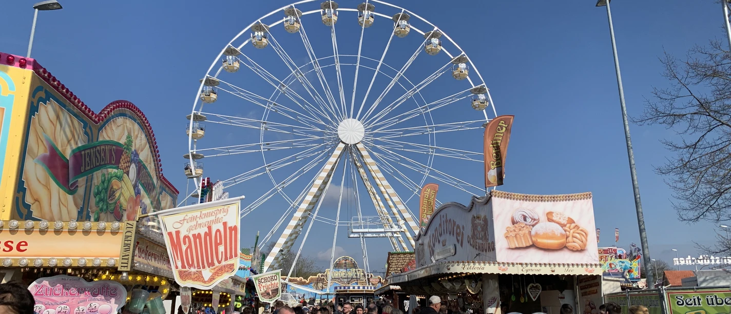 Ostermarkt Aurich Riesenrad Ostermarkt Aurich Riesenrad