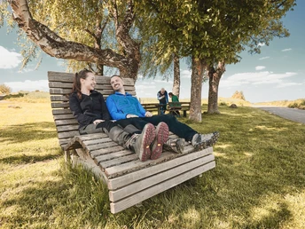 Gemütliche Rast inmitten der Natur