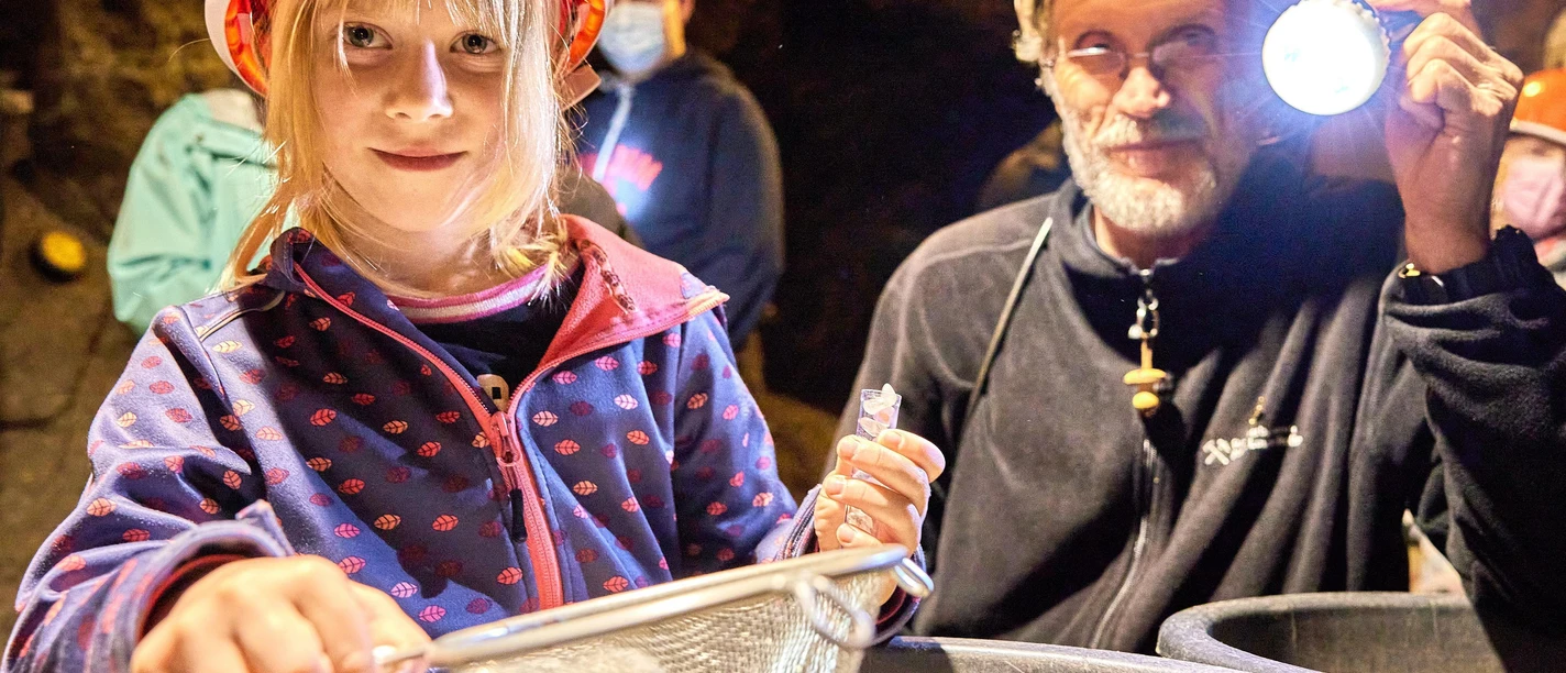 Kindergeburtstag im Besucherbergwerk