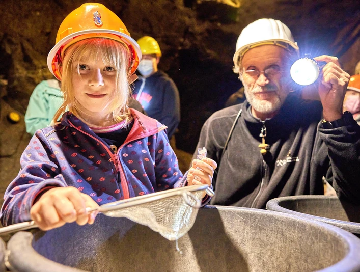 Kindergeburtstag im Besucherbergwerk