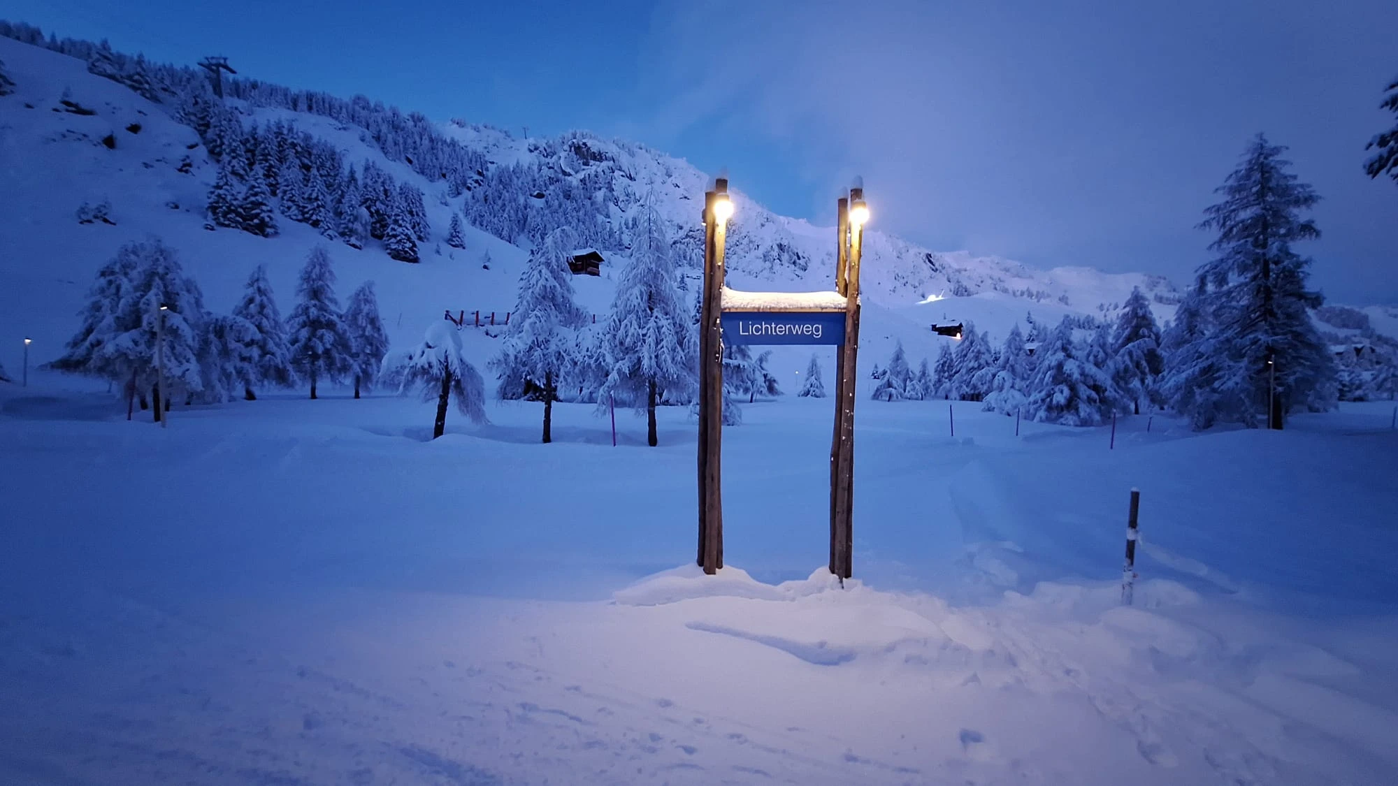 Lichterweg Riederalp Titelbild