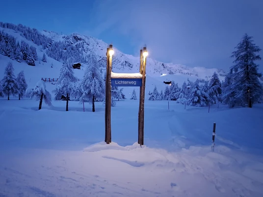 Lichterweg Riederalp Titelbild
