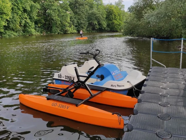 Wasserfahrrad Melsungen