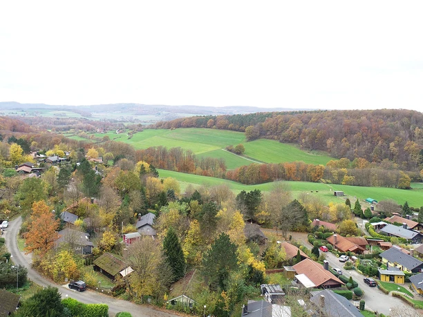 Panorama Luftbild Extertal