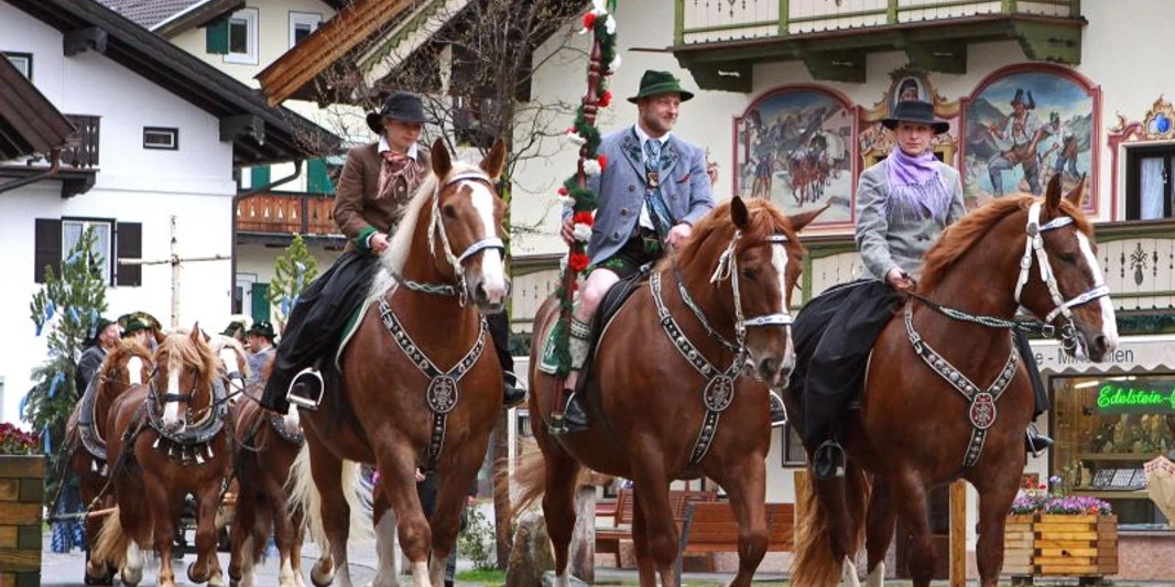 Georgiritt zur Kapelle Maria Königin