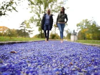 Barfußpfad im Erlebnis-Kurpark Bad Laer Barfußpfad Bad LaerBad Laer barefoot pathBad Laer barfodsstiBad Laer blotevoetenpad