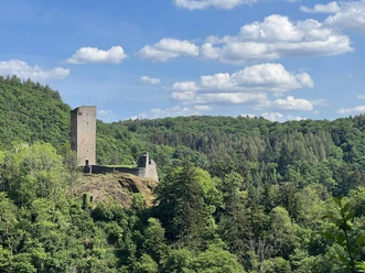 Blick auf die Oberburg