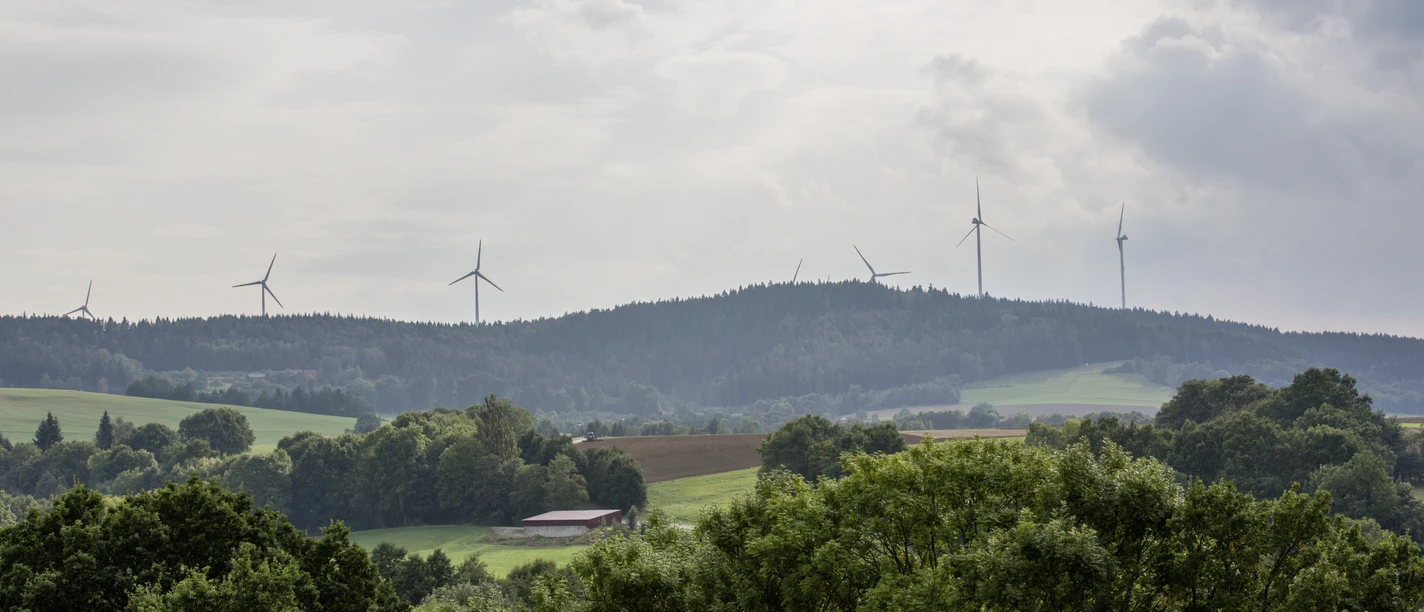 Windkraft im Wald