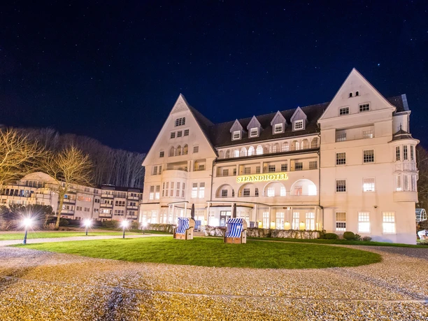Strandhotel Nachts