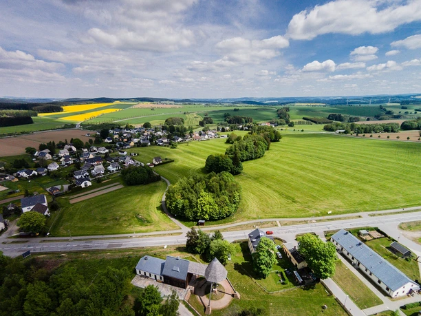 Blick auf den Bauer Morgengang bei Lauta