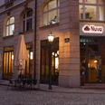 Das Pizzarestaurant Nuva im Lipsia Haus – Gastronomien in Leipzig Das Nuva befindet sich im unter Denkmalschutz stehenden Lipsia Haus, Gastronomie