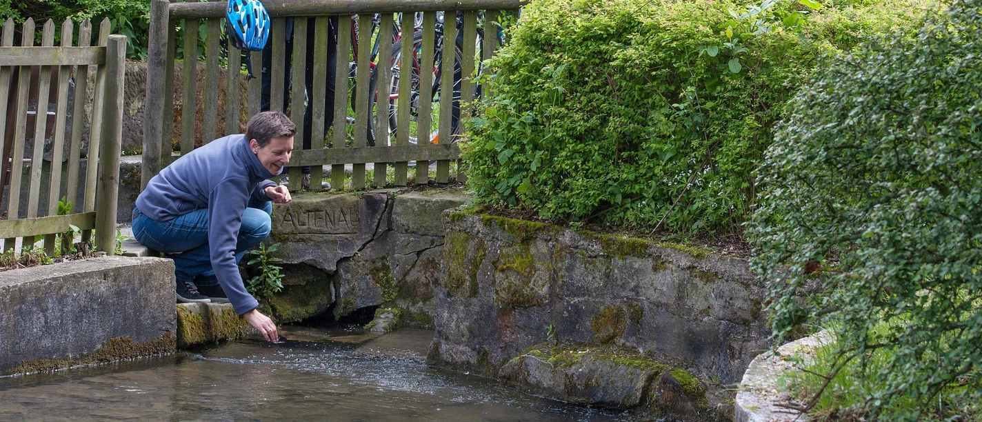 Quellteich der Altenau | Lichtenau-Blankenrode