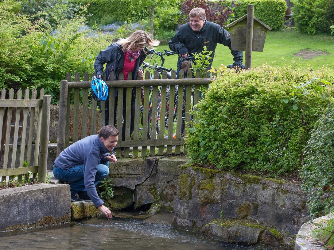 Quellteich der Altenau | Lichtenau-Blankenrode Quellteich der Altenau | Lichtenau-Blankenrode