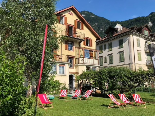 Villa Kapellmatt - Location de SUP et de canoës Jardin de la Villa Kapellmatt