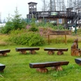 Bänke im Wildkatzen Erlebniszentrum Bad Harzburg Bänke im Wildkatzen Erlebniszentrum Bad Harzburg