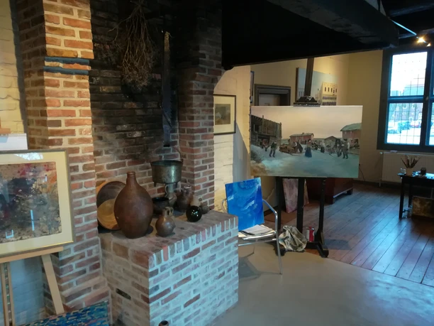 Galerie Wirich-Haus alte Feuerstelle