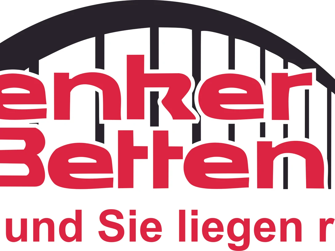 Benker Betten Farbe CMYB mit Rand.jpg Das Bild zeigt das Logo von Benker-Betten