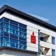 Das Bild zeigt die Hauptgeschäftsstelle der Sparkasse Minden-Lübbecke.