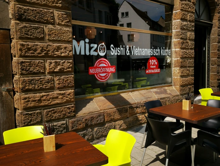 Minden - Mizo1.jpg Das Bild zeigt den Eingangsbereich des Restaurant "MiZo".