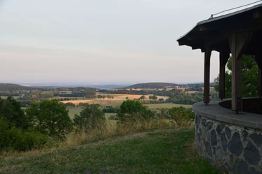 Blick vom Knüllköpfchen zum Eisenberg