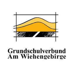 schnathorst-grundschulverbund-am-wiehengebirge.png Das Logo des Grundschulverbunds Am Wiehengebirge zeigt stilisierte, geschwungene Hügel in Gelb.