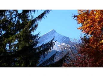 Alpspitzblick von Ihrer Ferienwohnung