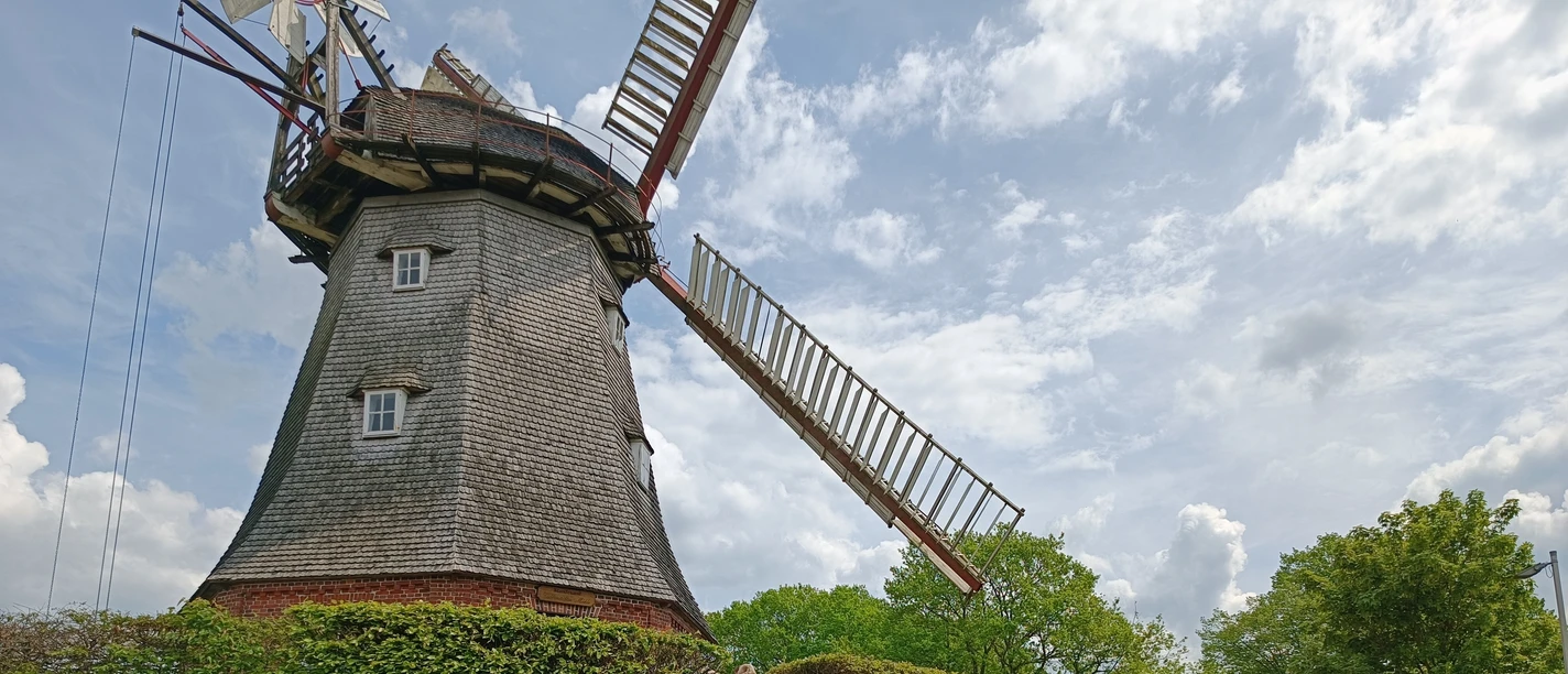 Mit dem Rad zur Lübberstedter Mühle