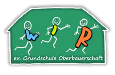oberbauerschaft-ev-grundschule-oberbauerschaft-02.png Grünes Logo der ev. Grundschule Oberbauerschaft mit tanzenden Strichmännchen und den Buchstaben WIR.