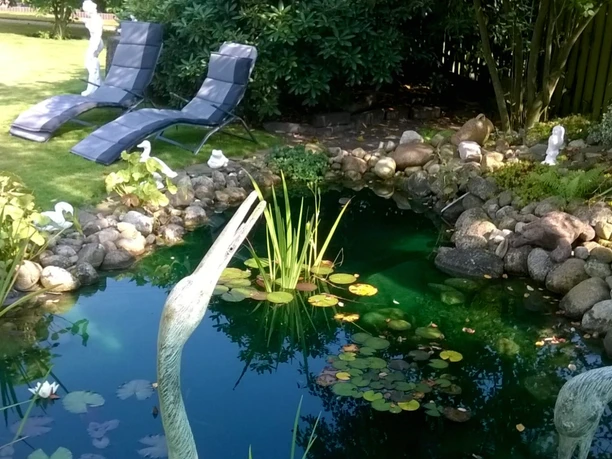 Der Garten zur Ferienwohnung Rehmke Der Garten zur Ferienwohnung Rehmke