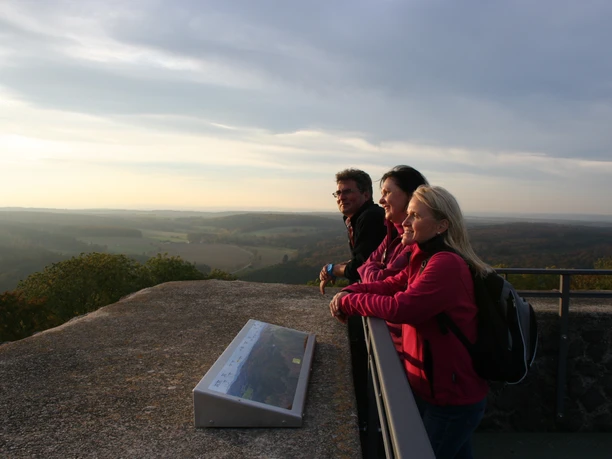 Abendstimmung an der Weidelsburg