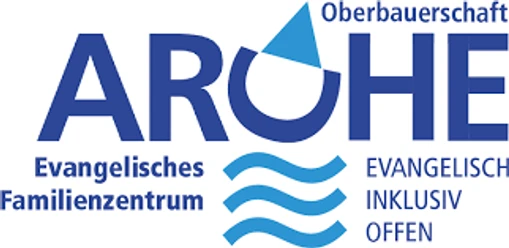 oberbauerschaft-familienzentrum-arche-01.png Logo des Evangelischen Familienzentrums Arche in Oberbauerschaft mit inklusiven Symbolen.