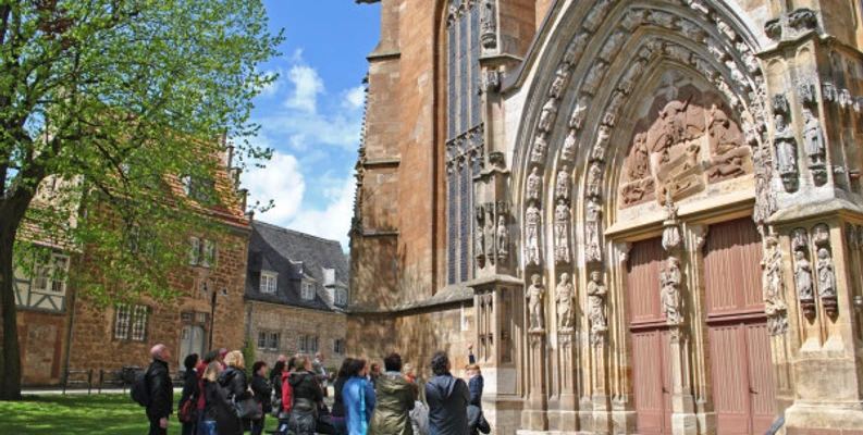 Südportal der gotischen Kilianskirche