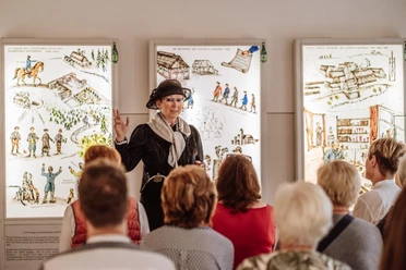 Zeitreise-Führung im Kulturpark Glashütte Buhlbach