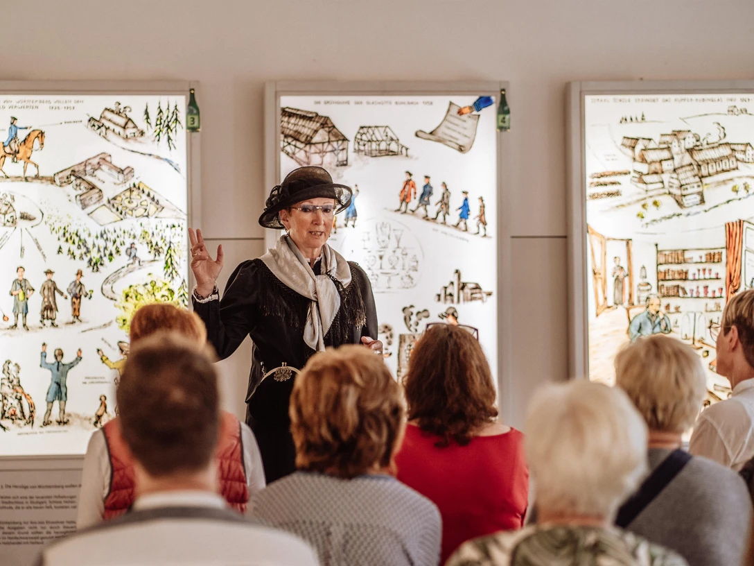 Zeitreise-Führung im Kulturpark Glashütte Buhlbach