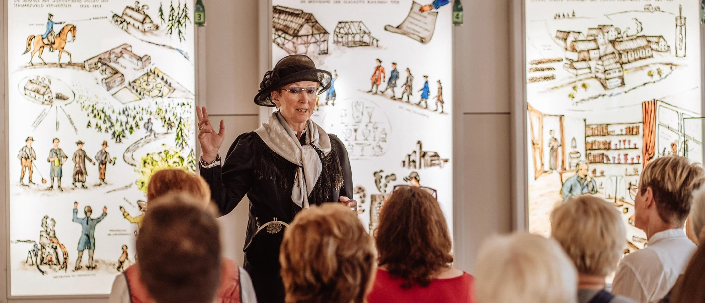 Zeitreise-Führung im Kulturpark Glashütte Buhlbach