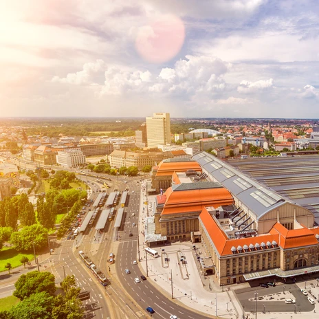 Leipzig Central Station | Leipzig Convention Bureau Exterior view of Leipzig Central Station - presented by Leipzig Convention Bureau