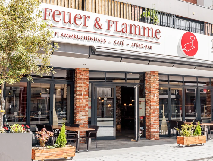 Lokaleingang von Feuer & Flamme