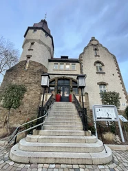 Das Bild zeigt den Eingangsbereich des Restaurants Böhmerwald.