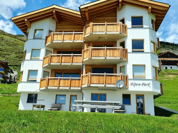 Frontansicht Alpen-Park