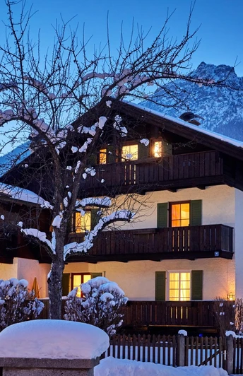Ferienhaus Bella Bavaria im Winter