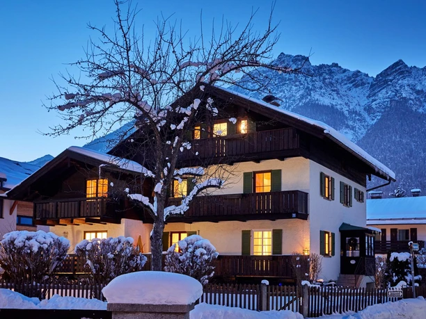 Ferienhaus Bella Bavaria im Winter