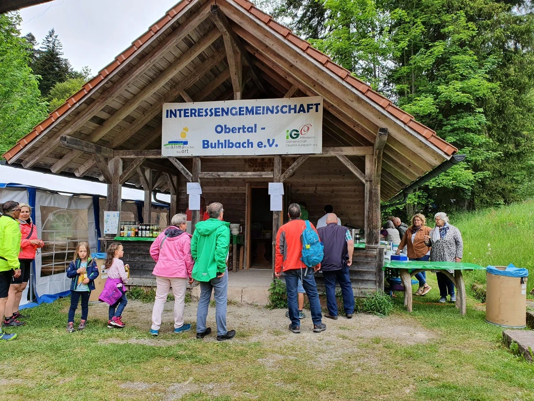 Bewirtung an der Steinhütte