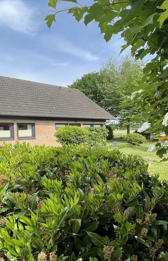 Außen Ansicht Ferienhaus am Dümmer-See