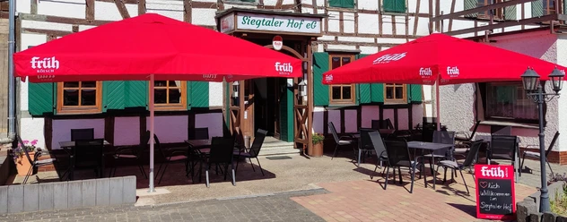 Außengastronomie Siegtaler Hof