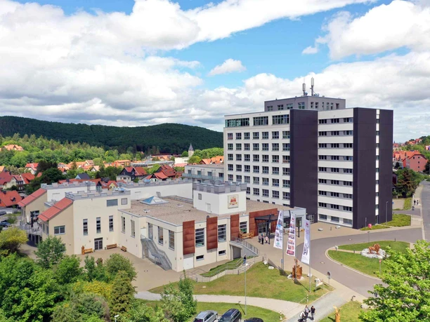 Hasseröder Burghotel in Wernigerode - Außenansicht Hasseröder Burghotel in Wernigerode - Außenansicht