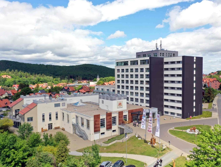 Hasseröder Burghotel in Wernigerode - Außenansicht Hasseröder Burghotel in Wernigerode - Außenansicht