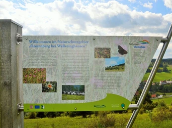 Infotafel Naturschutzgebiet Grotenberg in Welleringhausen