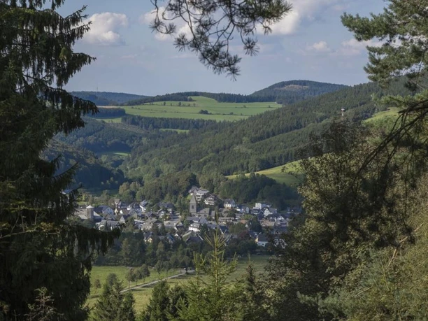 Blick auf Usseln